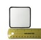Sublimation Patch with Black Border and Adhesive, SQUARE, 3" x 3"